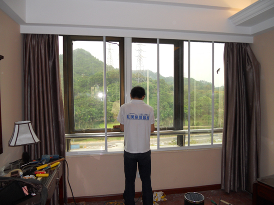 静音门窗的安装方法